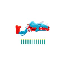 Hasbro Nerf DinoSquad Tricera-Blast, Nerf Gun(hellblau/orange)