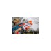 Hasbro Nerf Elite 2.0 Motoblitz CS-10, Nerf Gun(blaugrau/orange)