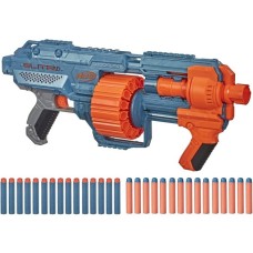 Hasbro Nerf Elite 2.0 Shockwave RD-15, Nerf Gun(blaugrau/orange)