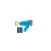Hasbro Nerf Elite Jr Racer , Nerf Gun
