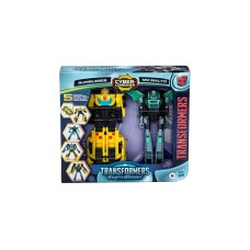 Hasbro Transformers EarthSpark Cyber-Combiner Bumblebee und Mo Malto, Spielfigur