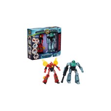 Hasbro Transformers EarthSpark Cyber-Combiner Terran Twitch und Robby Malto, Spielfigur