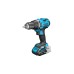 Hazet Akku-Bohrmaschine Satz 9230-2, 18Volt, Bohrschrauber(blau/schwarz, Li-Ionen Akku 2Ah)
