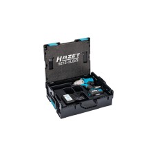 Hazet Akku-Schlagschrauber 9212-3LB/3, 18Volt, Vierkant 1/2", 700 Nm(blau/schwarz, Li-Ionen Akku 5Ah, in L-BOXX)