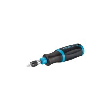 Hazet Bit Ratschen-Schraubendreher 810R-3, 1/4"(schwarz/blau, integriertes Magazin, 14-teilig)