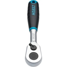 Hazet HiPer Feinzahn-Umschaltknarre 863HP, 1/4"(schwarz/blau, Betätigungswinkel 4°, Kugelsicherung)