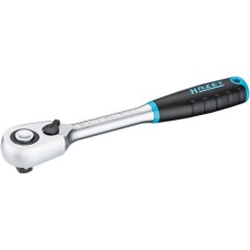 Hazet HiPer Feinzahn-Umschaltknarre 8816HPS, 3/8"(schwarz/blau, Betätigungswinkel 4°, Sicherheitsverriegelung)