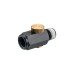Hazet Mini-Nadelentroster 9035M-5, Druckluft-Entroster(schwarz/blau)