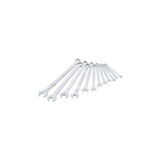Hazet Ring-Maulschlüssel-Satz 600LG/12, 12-teilig, Schraubenschlüssel(verchromt, lang)