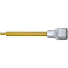 Hazet Schraubendreher-Steckschlüsseleinsatz 986SL-4, 1/2"(Innen-Sechskant 4mm, extra lang)