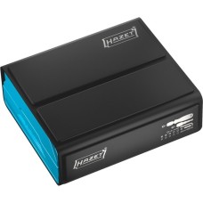 Hazet SmartCase Bit-Satz 2200SC-1, 69-teilig(schwarz/blau, 1/4", mit Handhalter)