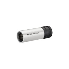 Hazet Steckschlüssel 905SLG-17, 1/2"(weiß, mit farbiger Hülse, für Alu-Felgen, 17mm)