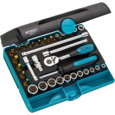Hazet Steckschlüssel-Satz 854T, 33-teilig, Werkzeug-Set(in SmartCase, mit 2K-Weichschaumeinlage)