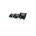 Helinox Camping-Stuhl Chair One XL 10076R1(schwarz/blau, Black)