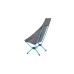 Helinox Camping-Stuhl Chair Zero Highback 10559(schwarz/blau, Black)