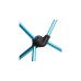 Helinox Camping-Stuhl Chair Zero L 10555(schwarz/blau)