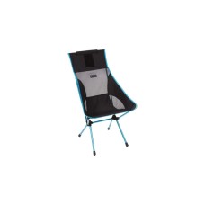 Helinox Camping-Stuhl Sunset Chair 11101R2(schwarz/blau, Black)