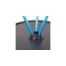 Helinox Camping-Tisch Side Table Small 11070(schwarz/blau, Black)