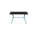 Helinox Camping-Tisch Table Four Black, Hard Top 10002765(schwarz, blaues Gestell)