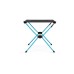 Helinox Camping-Tisch Table Four Black, Hard Top 10002765(schwarz, blaues Gestell)