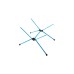 Helinox Camping-Tisch Table One 11001(schwarz/blau, Black)