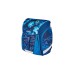 Herlitz FiloLight Plus Deep Sea, Schulranzen(dunkelblau/neon-blau, inkl. befülltem 16 tlg. Schüleretui, Faulenzer-Mäppchen, Sportbeutel)