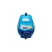Herlitz FiloLight Plus Deep Sea, Schulranzen(dunkelblau/neon-blau, inkl. befülltem 16 tlg. Schüleretui, Faulenzer-Mäppchen, Sportbeutel)