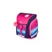 Herlitz FiloLight Plus Pink Stars, Schulranzen(pink/lila, inkl. befülltem 16 tlg. Schüleretui, Faulenzer-Mäppchen, Sportbeutel)