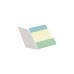 Herlitz Haft-Memos 20x50mm 4x40St., Papier(farbig sortiert)