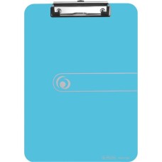 Herlitz Klemmbrett(transparent/blau)