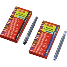 Herlitz Universal-Tintenpatronen(blau, 2x 5 Stück)