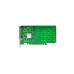 4x M.2 NVMe SSD, RAID-Karte