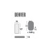 High Peak Camping-Luftmatratze Denver 41027(citronelle)