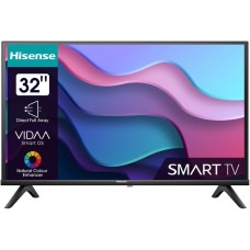 Hisense 32A4K, LED-Fernseher(80 cm (32 Zoll), schwarz, WXGA, Triple Tuner, SmartTV)