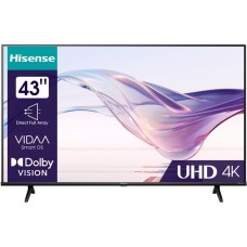 Hisense 43A6K, LED-Fernseher(108 cm (43 Zoll), schwarz, UltraHD/4K, HDR, Triple Tuner)