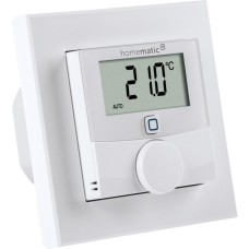 Homematic IP Smart Home Wandthermostat mit Schaltausgang (HmIP-BWTH)(weiß, für Markenschalter 230V)