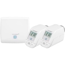Homematic IP Starter Set Heizen (HmIP-SK16)(weiß, Homematic IP Access Point (HmIP-HAP), 2x Homematic IP Heizkörperthermostat - basic (HmIP-eTRV-B))
