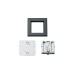 Homematic IP Wandthermostat mit Luftfeuchtigkeitssensor (HmIP-WTH-A)(anthrazit)