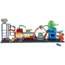 Hot Wheels City Color Reveal Ultimative Auto-Waschanlage, Spielgebäude