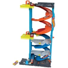 Hot Wheels City Transforming Race Tower, Rennbahn(inkl. 1 Spielzeugauto)