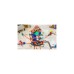 Hot Wheels Megacity Parkgarage mit T-Rex-Angriff, Spielgebäude(Inkl. 2 Hot Wheels Fahrzeuge)