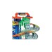 Hot Wheels Megacity Parkgarage mit T-Rex-Angriff, Spielgebäude(Inkl. 2 Hot Wheels Fahrzeuge)