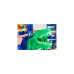 Hot Wheels Megacity Parkgarage mit T-Rex-Angriff, Spielgebäude(Inkl. 2 Hot Wheels Fahrzeuge)