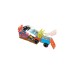 Hot Wheels Monster Trucks Arena World: 5-Alarm-Rettungsaktion, Spielfahrzeug(incl. 2 zerstörbare Color Shifters-Autos)