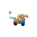 Hot Wheels Monster Trucks Arena World: 5-Alarm-Rettungsaktion, Spielfahrzeug(incl. 2 zerstörbare Color Shifters-Autos)