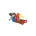 Hot Wheels Monster Trucks Arena World: Entry Challenge - 5 Alarm's Fire Smash Through, Rennbahn(inkl. 2 Spielzeugautos)