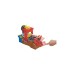 Hot Wheels Monster Trucks Arena World: Entry Challenge - 5 Alarm's Fire Smash Through, Rennbahn(inkl. 2 Spielzeugautos)