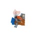 Hot Wheels Monster Trucks Arena World: Semi-Finals Asst - Tiger Shark's Spin Out Frenzy, Rennbahn(inkl. 3 Spielzeugautos)
