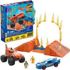 Hot Wheels Monster Trucks Tiger Shark Crash Wettkampf, Spielfahrzeug(226-teilig)