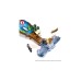 Hot Wheels Monster Trucks Wettkampf Rennstrecke, Rennbahn(Inkl. 2 Spielzeugautos)